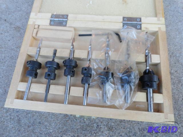lot 83 image: Advantage 7pc countersink bit set...