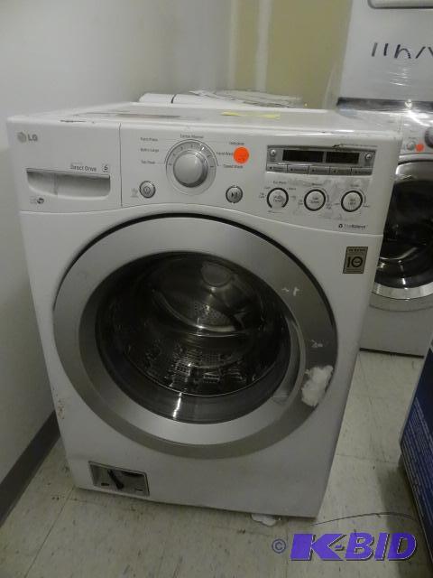 lot 11 image: LG WM3050CW 4.0 cu. ft. Ultra Large Capacity ...