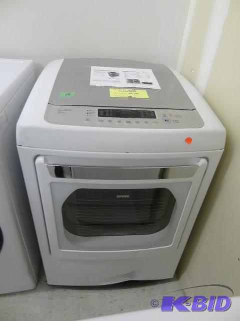 lot 14 image: LG DLEY1201W 7.3 cu. ft. Ultra Large Capacity...