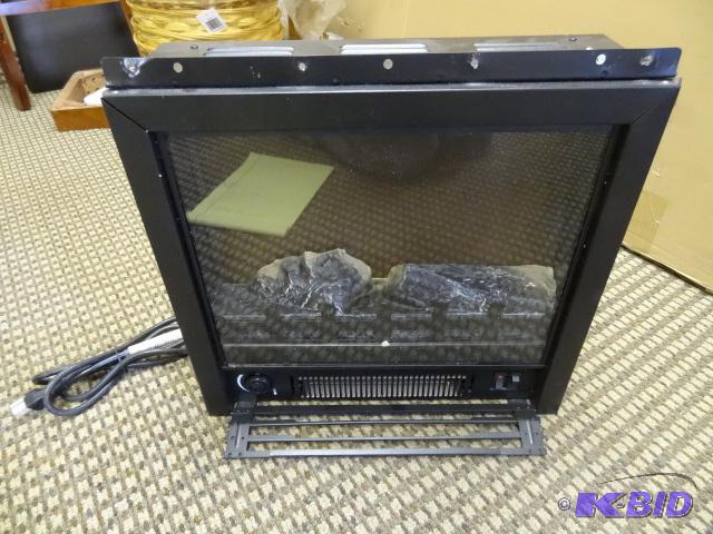 lot 40 image: Electric fire place. 18 x 16...