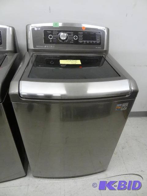 lot 5 image: LG WT5680HVA 5.0 cu.ft. MEGA Capacity TurboWa...