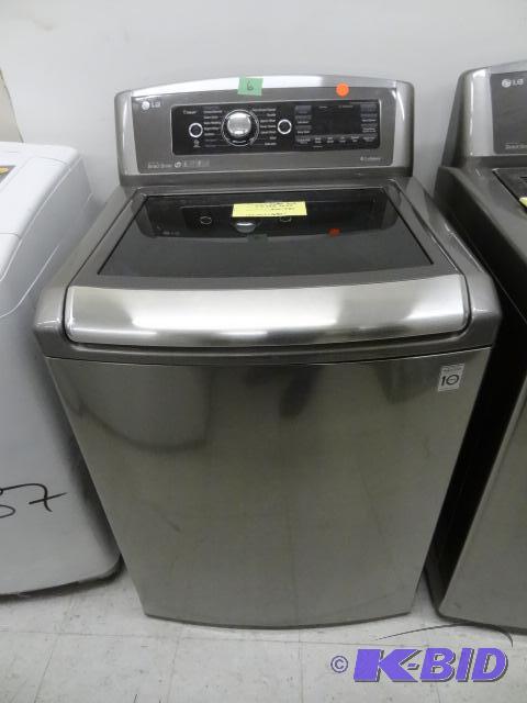 lot 6 image: LG WT5680HVA 5.0 cu.ft. MEGA Capacity TurboWa...