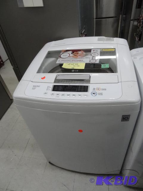 lot 9 image: LG WT1101CW .4 cu. ft. Extra Large Capacity T...