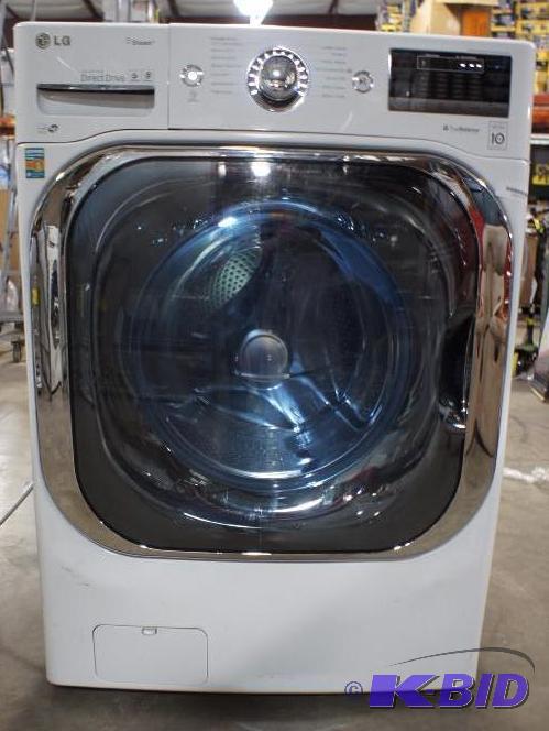 lot 12 image: New LG Washer - Model # (WM8000HWA) - MSRP $1...