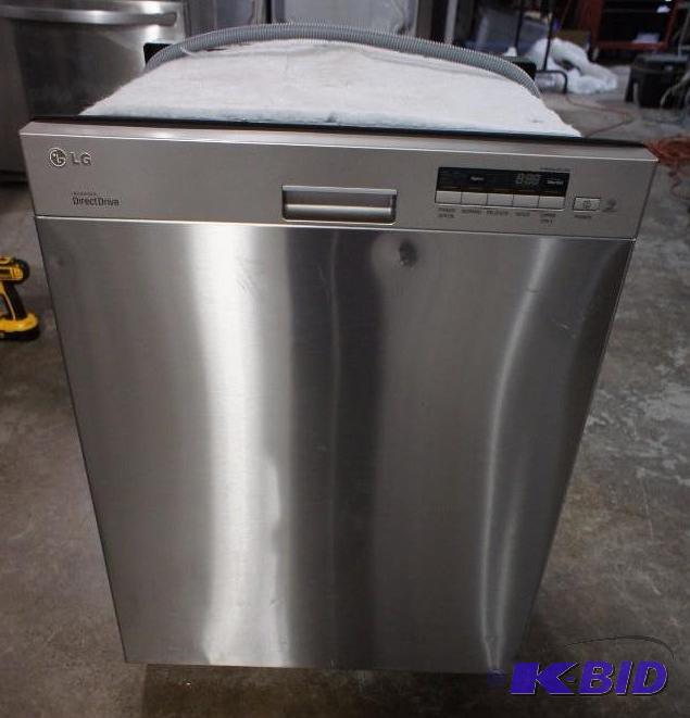 lot 13 image: New LG Dishwasher - Model # (LDS5040ST) - Sta...