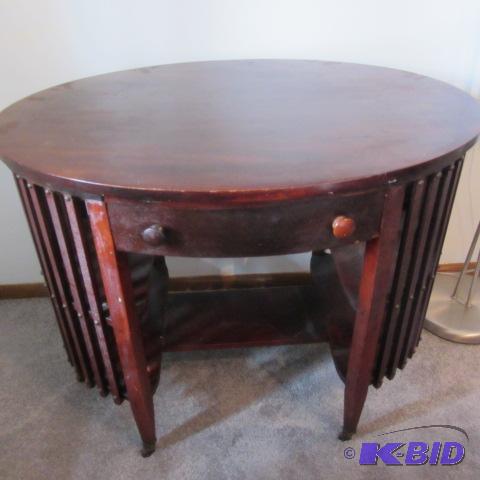 Antique Library Table