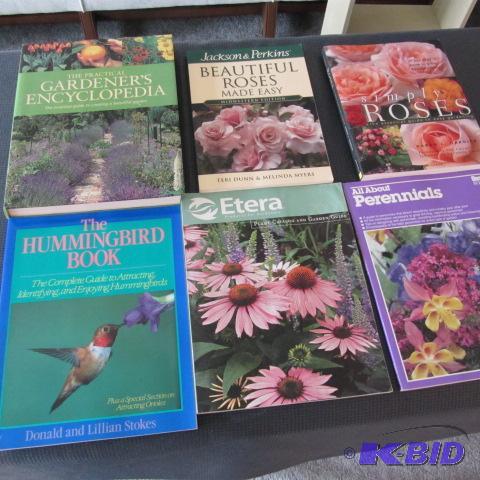 Gardening & Hummingbird Books