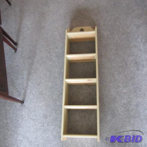 Wooden Bookshelf