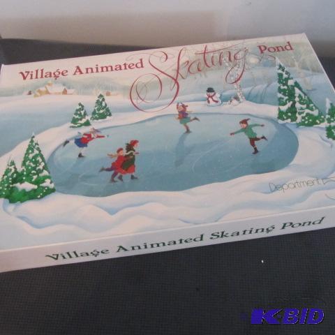 Skating Pond, Dept 56