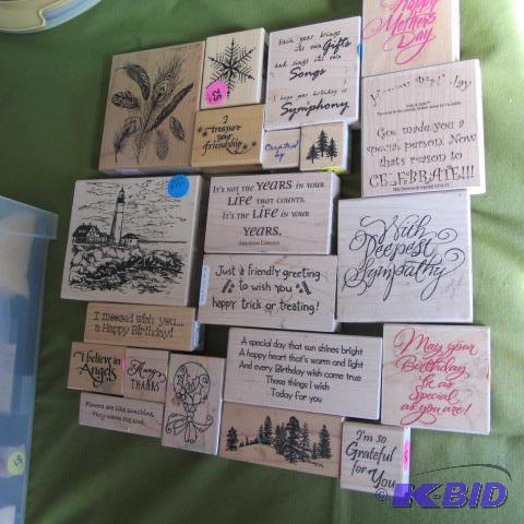 Rubber Craft Stamps
