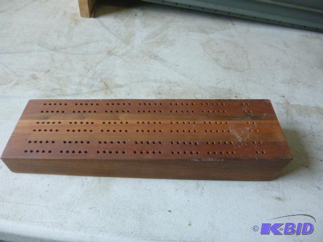 Cribbage Board With hidden drawer....