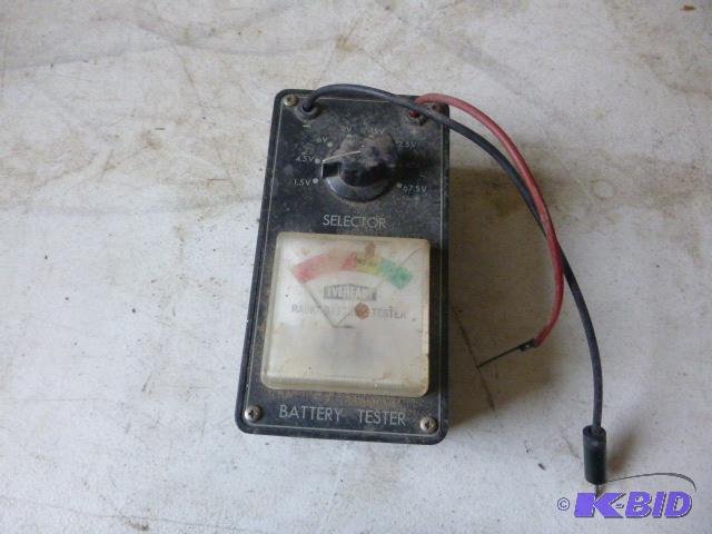 Eveready Battery Tester...