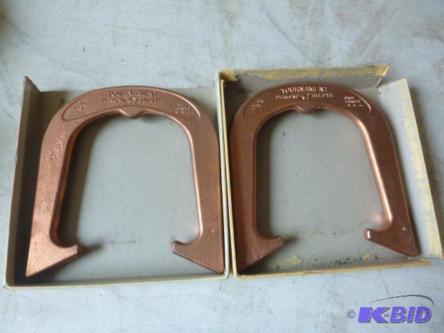 Two Diamond Tournament Horse Shoes...
