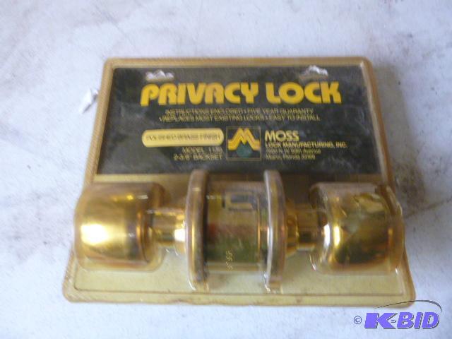 Moss Pricacy Lock Polished brass....