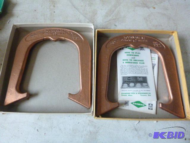 Two Diamond Tournament Horse Shoes...