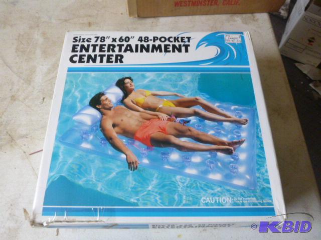 Entertainment Center Pool Float 78&quot X 60...