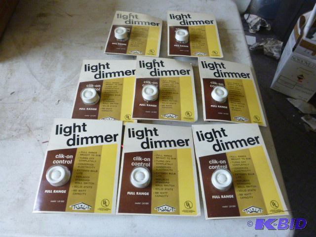 Eight Light Dimmers...