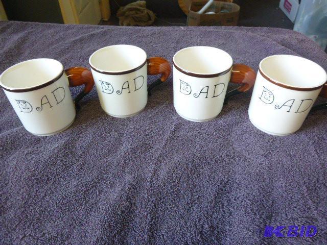 Four Dad Mugs...