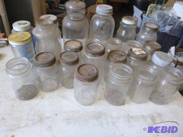 Miscellaneous Glass Canning Jars...