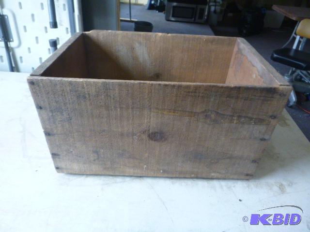 Wood Crate 11&quot X 19 12&quot X 12&quot...