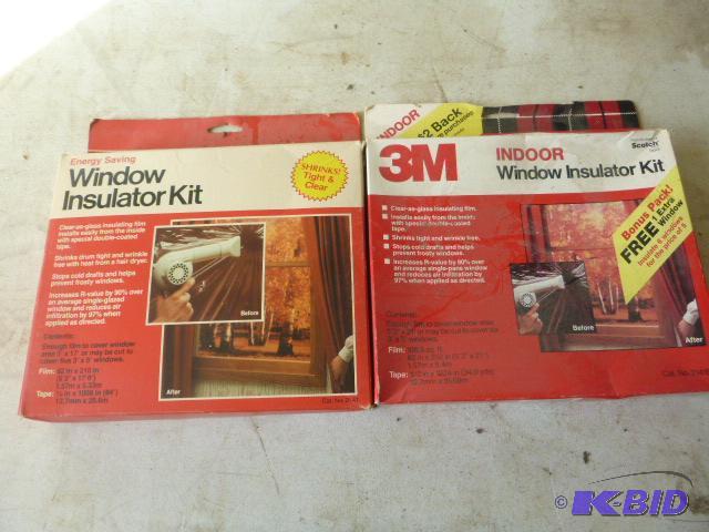 Two 3M Window Insulator Kits...