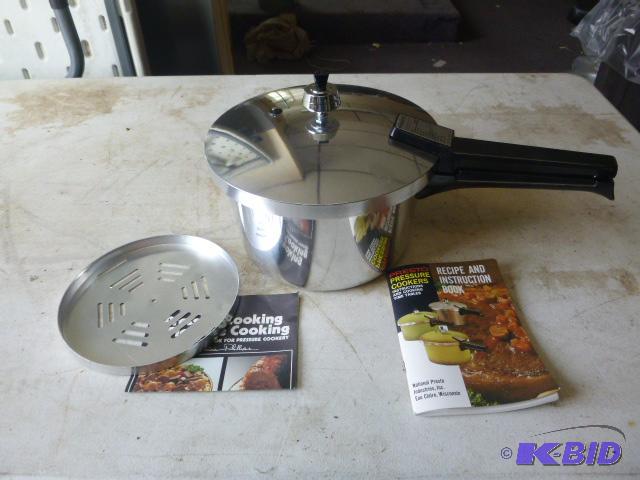 New Presto Pressure Cooker...