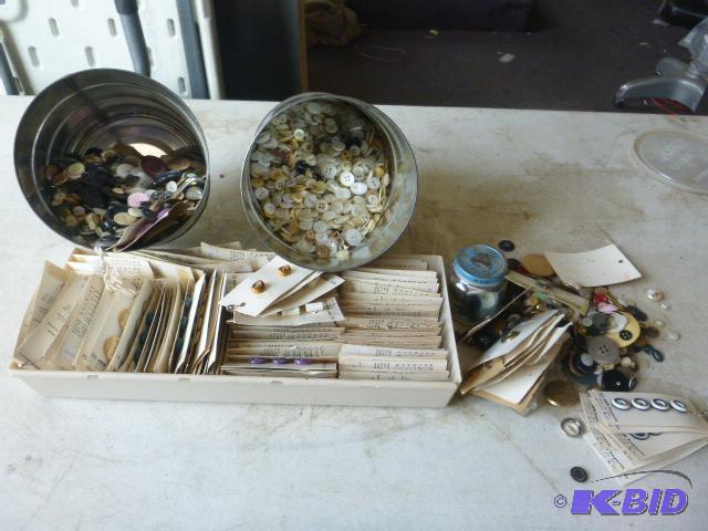 Lot of Miscellaneous Buttons...