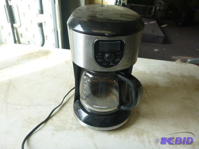 Black &amp Decker Coffee Maker Heats up, has...