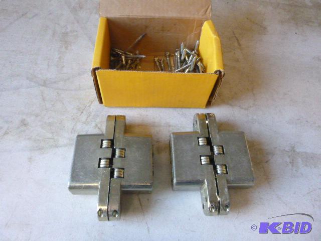 Two Soss Invisible Hinges Brass #220...