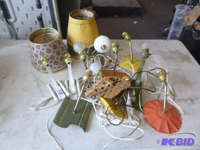 Miscellaneous Wall Lamps with Shades...