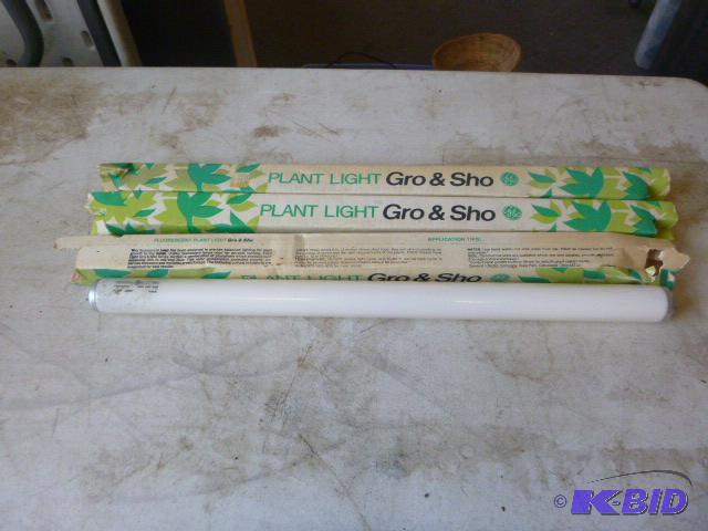 Three 22&quot Gro &amp Sho Plant Lights...
