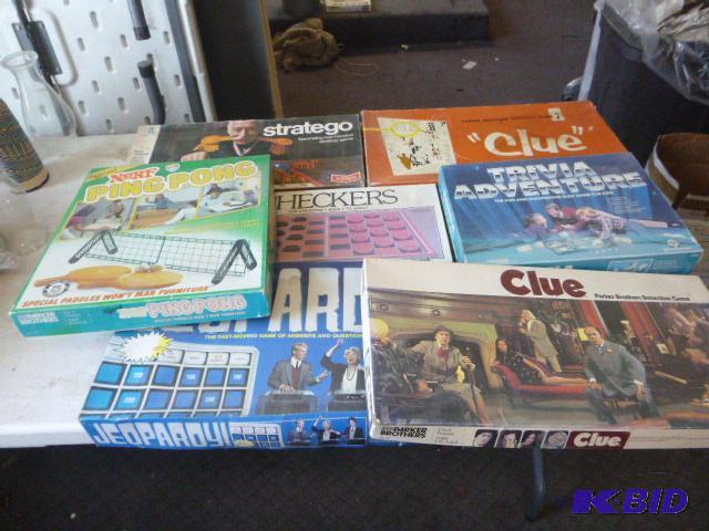 Miscellaneous Board Games...