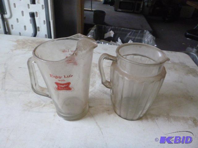 Two Glass Pitchers...