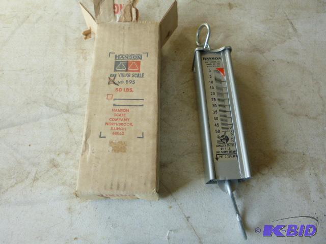 New Hanson Viking Scale 1 lb. to 50 lb....