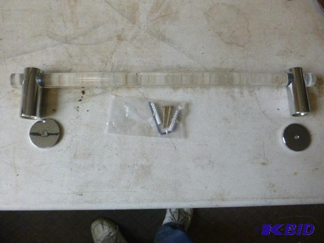 18&quot Towel Bar Clear....