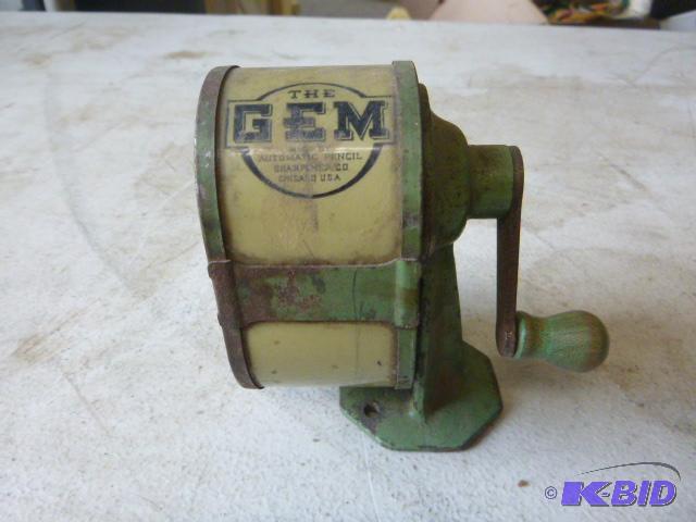 Vintage The Gem Pencil Sharpener...