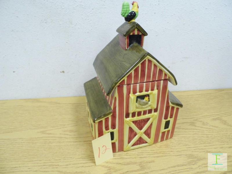 Barn Cookie Jar