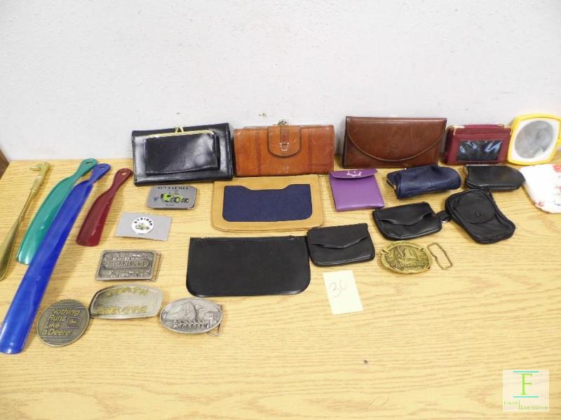Belt Buckles & Coin Purses