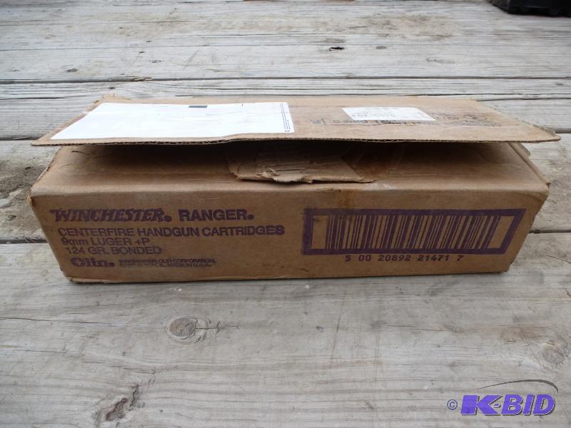 Winchester Ranger Bonded Ammo 9 mm Luger&nbs...