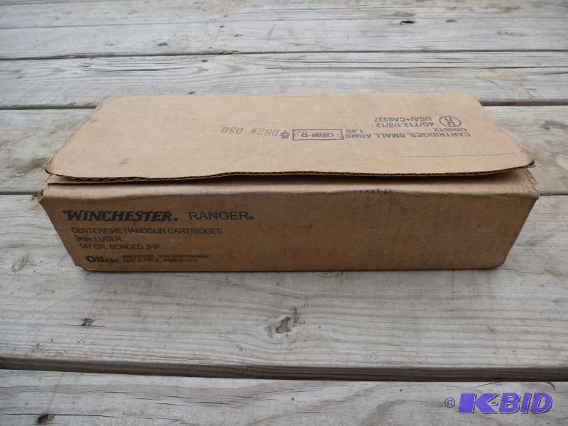 Winchester Ranger Bonded Ammo 9 mm Luger&nbs...