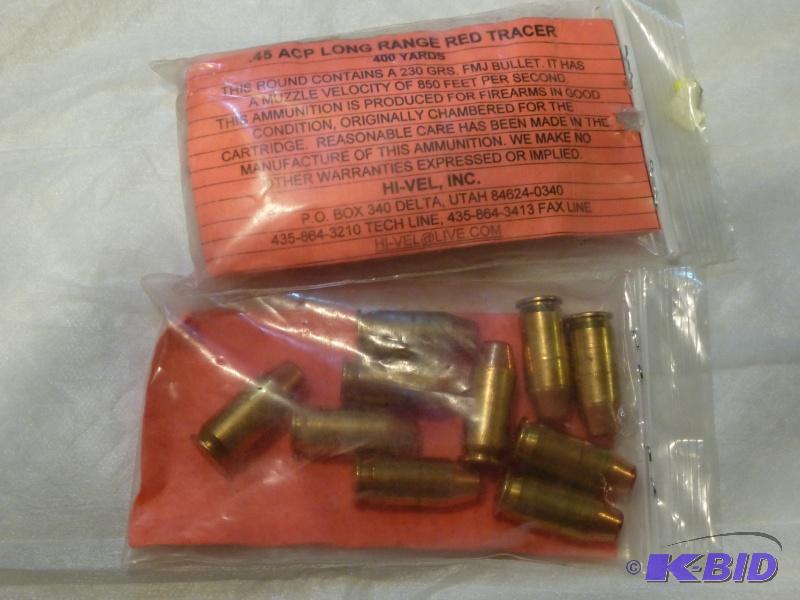 HI- Vel Inc Long Range Red Tracer ammo .45 c...