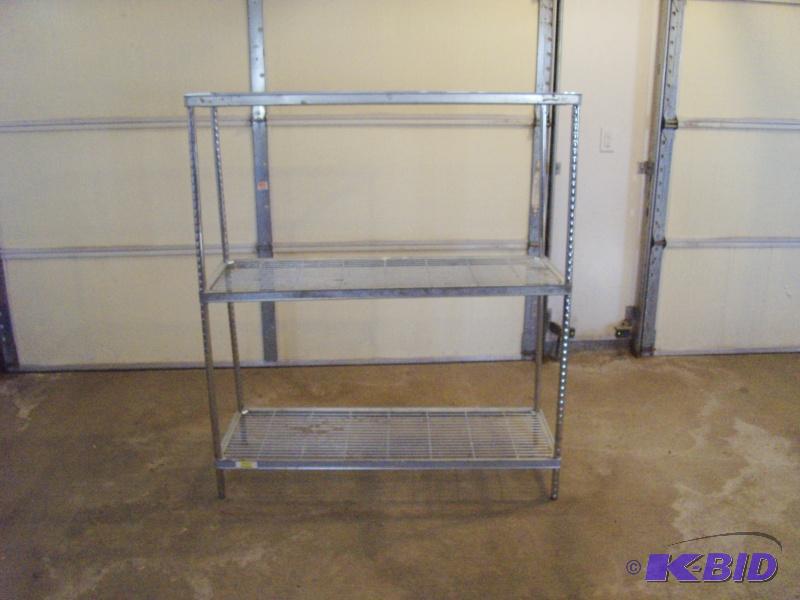 NSF Stainless steel storage rack 48&quot x ...