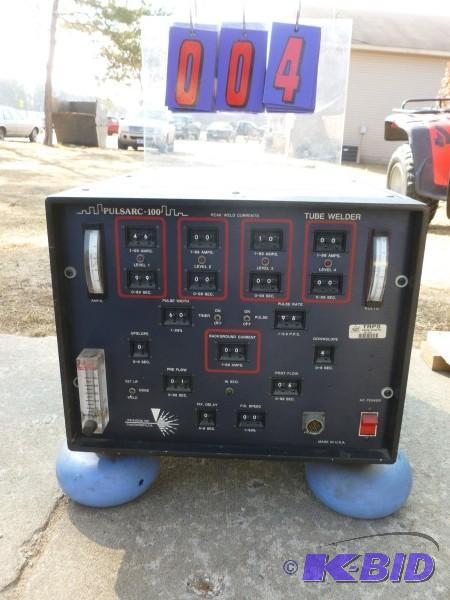 lot 4 image: Pulsarc 100 by weldlogic. Tube welder. 110 v...