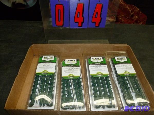 lot 44 image: Vortex yard anchors. New in the package. As s...