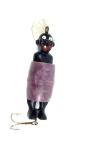 Lot - RARE Vintage Black Americana Nude Man in Barrel Novelty Fishing Lure