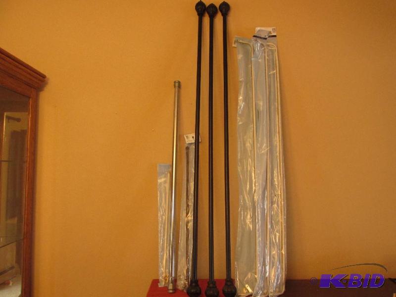 lot 131 image: Curtain Rods