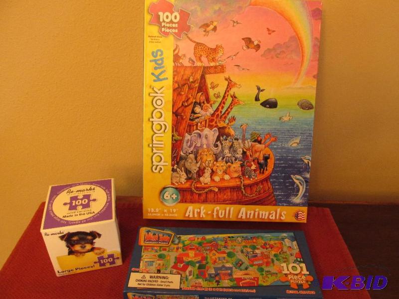 lot 134 image: Three Puzzles