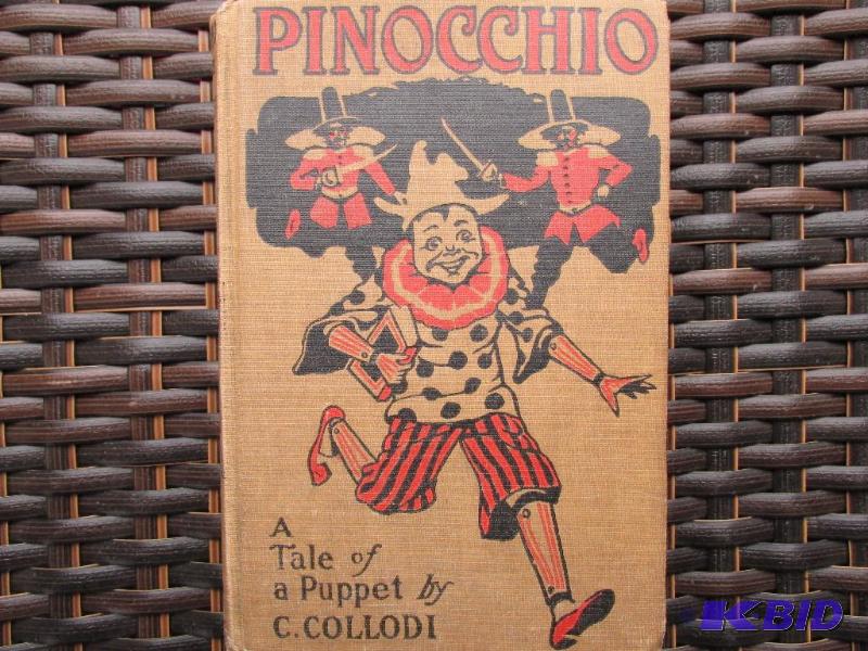 lot 146 image: Vintage Book Pinocchio A Tale of a Puppet