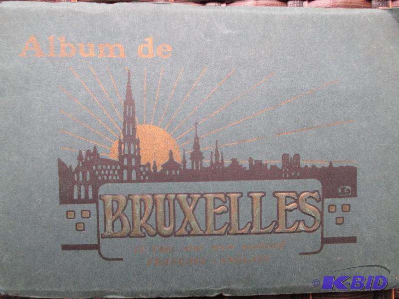 lot 156 image: Small Book with Pictures of Brussels