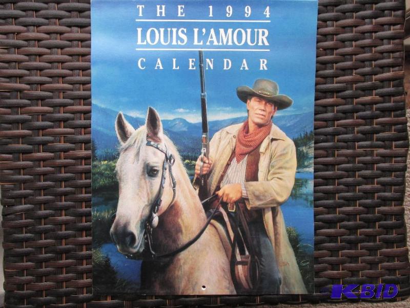 lot 168 image: Louis LAmour Calendar
